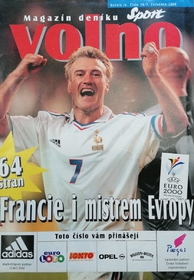 Deník Sport - Volno: Mimořádné vydání po mistrovství Evropy ve fotbale 2000