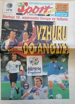 Deník Sport Extra: Mimořádné vydání před mistrovstvím Evropy ve fotbale 1996