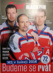 Sport magazín: Mimořádné vydání před mistrovstvím světa v hokeji 2016