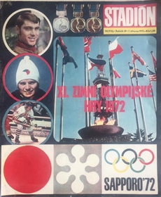 Stadión: ZOH '72 - Mimořádné číslo k Zimním olympijským hrám v Sapporu 1972