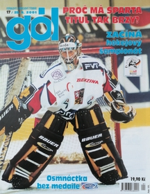 Gól - Mimořádné vydání před mistrovstvím světa v hokeji 2001 (17/2001)