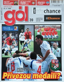 Gól - Mimořádné vydání před startem mistrovství světa hráčů do 20 let 2009 (39/2009)