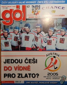 Gól - Mimořádné vydání před mistrovstvím světa 2005 (17/2005)
