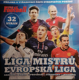 Časopis Pro Football - Mimořádná příloha o vyřazovací části evropských pohárů 2012/2013
