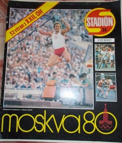 Stadión: LOH '80 - Mimořádné číslo k Letním olympijským hrám v Moskvě 1980 (34/1980)
