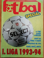Sport Fotbal: Mimořádné vydání před startem české nejvyšší soutěže 1993/1994