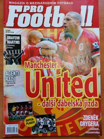 Časopis Pro Football - Manchester United - další ďábelská jízda