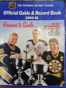 NHL Official Guide & Record Book 1990-91