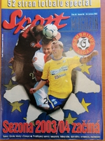 Sport magazín: Mimořádné vydání před startem Gambrinus ligy 2003/2004