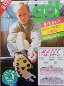 Gól - Michal Bílek: Štěstí? Třicet procent úspěchu (34/1993)