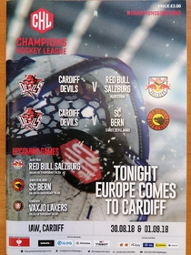 Cardiff Devils před Champions Hockey League 2018/2019