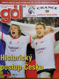 Gól - Historický postup Česka (47/2005)