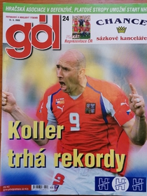 Gól - Koller trhá rekordy (24/2005)
