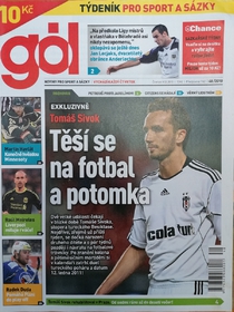 Gól - Tomáše Sivok: Těší se na fotbal a potomka (48/2010)