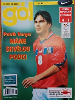 Gól - Patrik Berger: Máme skvělou pozici (43/1998)
