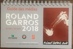 Oficiální media guide French Open 2018 (francouzsky)