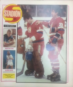 Stadión: Hokej '82 - Mimořádné číslo k MS v hokeji 1982 ve Finsku (21/1982)