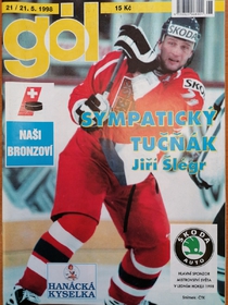 Gól - Sympatický tučňák Jiří Šlégr (21/1998)
