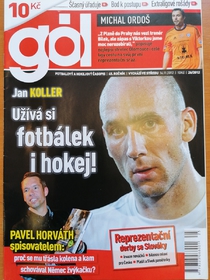 Gól - Jan Koller: Užívá si fotbálek i hokej! (26/2012)