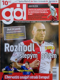 Gól - Martin Latka: Rozhodl slepým gólem (23/2012)