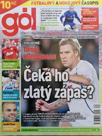 Gól - Tomáš Hübschman: Čeká ho zlatý zápas? (9/2012)