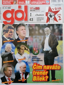 Gól - Čím naváže trenér Bílek? (43/2009)