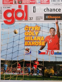 Gól - Čtyři góly Milana Baroše (37/2009)