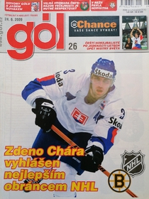 Gól - Zdeno Chára vyhlášen nejlepším obráncem NHL (26/2009)