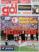 Gól - Slavia si oslavy užila (23/2009)