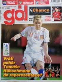Gól - Vrátí pohár Tomáše Hübschmana do reprezentace? (22/2009)