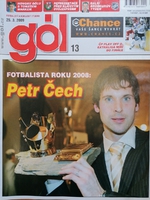 Gól - Fotbalista roku 2008: Petr Čech (13/2009)