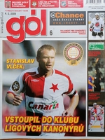 Gól - Stanislav Vlček: Vstoupil do klubu ligových kanonýrů (6/2009)
