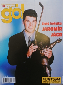 Gól - Zlatá hokejka: Jaromír Jágr (32/2000)