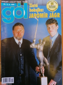 Gól - Zlatá hokejka: Jaromír Jágr (36/1999)