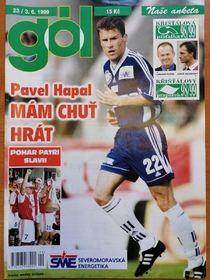 Gól - Pavel Hapal: Mám chuť hrát (23/1999)