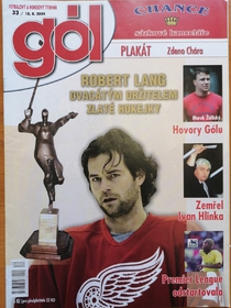 Gól - Robert Lang dvacátým držitelem Zlaté hokejky (33/2004)