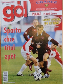 Gól - Sparta chce titul zpět (31/2004)