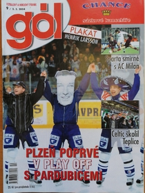 Gól - Plzeň poprvé v play off s Pardubicemi (9/2004)