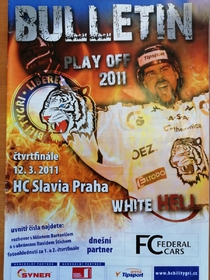 Bulletin Bílí Tygři Liberec - HC Slavia Praha (12.3.2011)