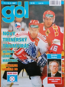 Gól - Nový trenérský truimvirát: Hlinka, Lener, Martinec (11/1997)