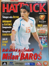 Časopis Hattrick - Milan Baroš: Král střelců je z Česka!!! (7/2004)