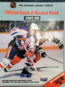NHL Official Guide & Record Book 1987-88