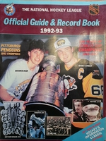 NHL Official Guide & Record Book 1992-93