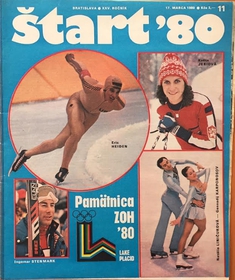 Štart: ZOH '80 - Mimořádné číslo k Zimním olympijským hrám v Lake Placid 1980 (11/1980)