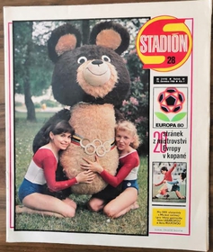 Stadión: Fotbal '80 - Mimořádné číslo k ME ve fotbale 1980 v Itálii (28/1980)