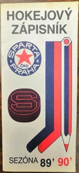 Hokejový zápisník: Sparta Praha ČKD 1989/1990