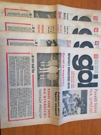 Gól - Čtyři mimořádná vydání k MS v hokeji 1973 (13-16/1973)