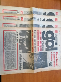 Gól - Čtyři mimořádná vydání k MS v hokeji 1971 (11-14/1971)