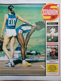 Stadión: Sport '88 - Jackie Joynerová vyhlášena nejlepší sportovkyní roku 1987  (25/1988)