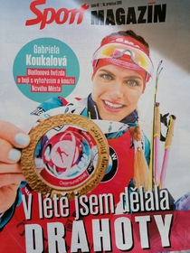 Sport magazín: Gabriela Koukalová: V létě jsem dělala drahoty